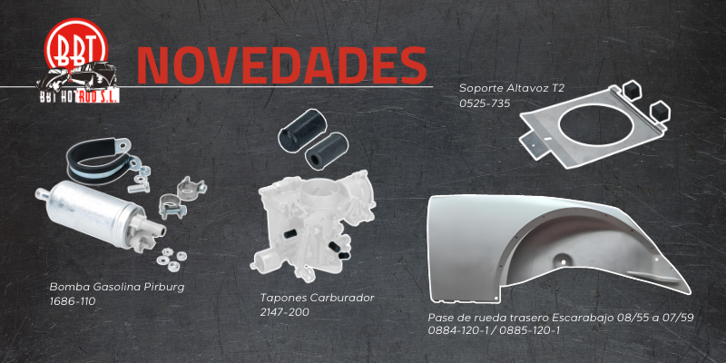 novedades - recambios coches clásicos