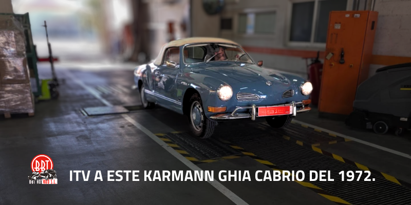 ITV a este Karmann Ghia Cabrio del 1972.